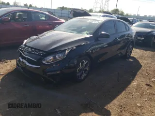 2021 Kia Forte FE with VIN 3KPF24AD9ME299725, listed as a Copart auction lot 53106124 with 24,753 mi miles and Salvage Title. Bid and sale history available at carsss.com. Image 1.