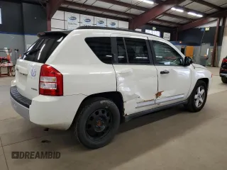 2007 Jeep Compass Limited with VIN 1J8FF57W97D103588, listed as a Copart auction lot 41534315 with 132,296 mi miles and Salvage Title. Bid and sale history available at carsss.com. Image 3.