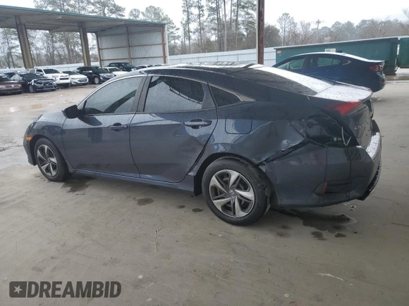 2019 Honda Civic Sedan LX with VIN 2HGFC2F65KH554398, listed as a Copart auction lot 48288965 with 29,180 mi miles and Salvage Title. Bid and sale history available at carsss.com. Image 2.
