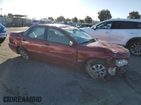 2002 Volvo S40 with VIN YV1VS29562F844659, listed as a Copart auction lot 80994624 with 139,402 mi miles and Salvage Title. Bid and sale history available at carsss.com. Image 4.