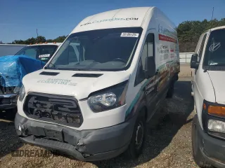 2017 Ford Transit with VIN 1FTBW3XM5HKA18155, listed as a Copart auction lot 55186125 with 140,163 mi miles and Salvage Title. Bid and sale history available at carsss.com. Image 1.