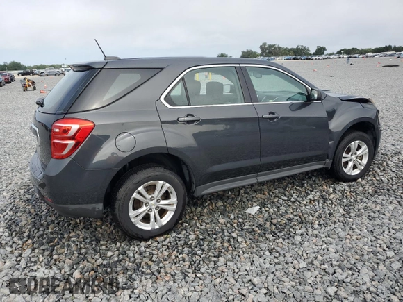 2017 Chevrolet Equinox LS z VIN 2GNALBEK4H6111310, wystawiony jako Copart lot #55721525 z przebiegiem 99 492 mil mil oraz Szkoda całkowita • Salvage title. Historia ofert i sprzedaży dostępna na DreamBid. Obrazek 3.