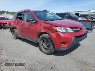 2015 Toyota RAV4 LE with VIN JTMBFREV9FD095949, listed as a Copart auction lot 56495555 with 167,519 mi miles and Salvage title. Bid and sale history available at DreamBid. Image 4.
