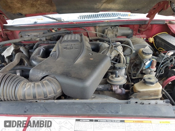 2000 Ford Explorer XLT z VIN 1FMZU73E7YZB60956, wystawiony jako IAAI lot #42218666 z przebiegiem 234 289 mil mil oraz . Historia ofert i sprzedaży dostępna na DreamBid. Obrazek 10.