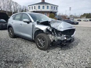 2018 Mazda CX-5 Sport with VIN JM3KFBBMXJ0455904, listed as a Copart auction lot 49449095 with 116,673 mi miles and Salvage Title. Bid and sale history available at carsss.com. Image 4.