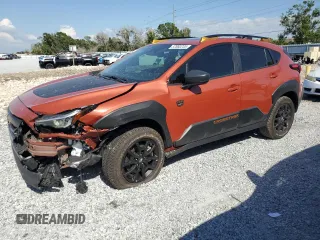 2024 Subaru Crosstrek Wilderness с VIN 4S4GUHU63R3804719, выставлен на аукционе Copart как лот 57660235 с пробегом 10 250 миль миль и Списание • Salvage title. История ставок и продаж доступна на DreamBid. Изображение 1.
