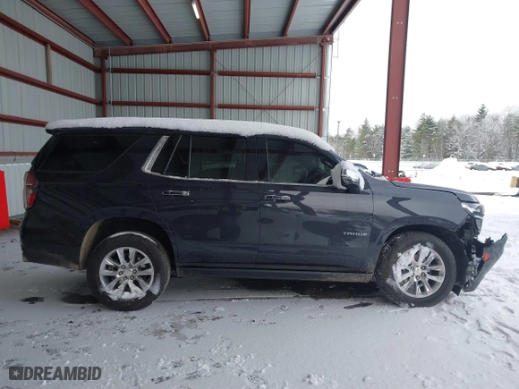 2023 Chevrolet Tahoe Premier with VIN 1GNSKSKL6PR545302, listed as a IAAI auction lot 41017179 with 16,877 mi miles. Bid and sale history available at carsss.com. Image 14.