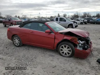 2009 Chrysler Sebring Touring with VIN 1C3LC55D79N521881, listed as a Copart auction lot 81904764 with 105,118 mi miles and Salvage Title. Bid and sale history available at carsss.com. Image 4.