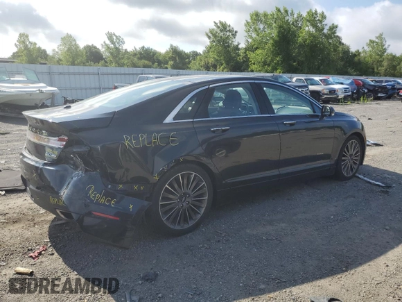 2015 Lincoln MKZ with VIN 3LN6L2J97FR616681, listed as a Copart auction lot 62761405 with 158,141 mi miles and Clean title. Bid and sale history available at DreamBid. Image 3.