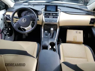 2016 Lexus NX 200t with VIN JTJBARBZ0G2050088, listed as a Copart auction lot 45145555 with 56,282 mi miles and Salvage title. Bid and sale history available at DreamBid. Image 8.