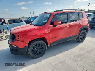2018 Jeep Renegade Latitude z VIN ZACCJABB4JPH97153, wystawiony jako Copart lot #60660335 z przebiegiem 72 145 mil mil oraz Szkoda całkowita • Salvage title. Historia ofert i sprzedaży dostępna na DreamBid. Obrazek 1.