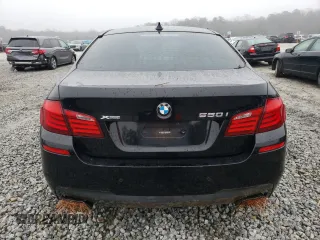 2013 BMW 5 Series 550i xDrive with VIN WBAFU9C53DDY70914, listed as a Copart auction lot 43546435 with 144,165 mi miles and Salvage Title. Bid and sale history available at carsss.com. Image 6.