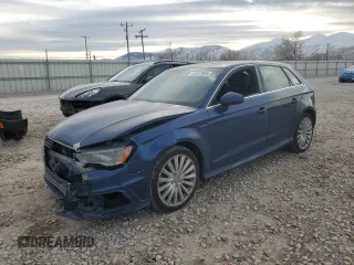 2016 Audi A3 e-tron Premium Plus with VIN WAUTPBFF5GA033626, listed as a Copart auction lot 41917805 with 118,627 mi miles and Salvage Title. Bid and sale history available at DreamBid. Image 1.