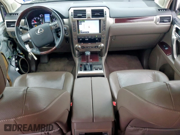 2015 Lexus GX 460 z VIN JTJBM7FX9F5095189, wystawiony jako Copart lot #58481935 z przebiegiem 144 619 mil mil oraz Szkoda całkowita • Salvage title. Historia ofert i sprzedaży dostępna na DreamBid. Obrazek 8.
