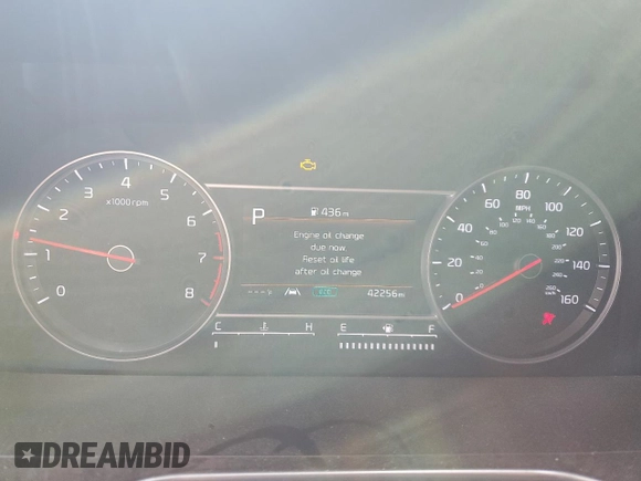 2023 Kia Sorento LX with VIN 5XYRG4LC8PG243107, listed as a Copart auction lot 44451625 with 42,256 mi miles and Salvage Title. Bid and sale history available at DreamBid. Image 9.