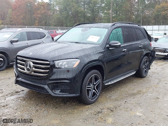 2024 Mercedes-Benz GLS with VIN 4JGFF5KEXRB085487, listed as a IAAI auction lot 40887211 with 26,042 mi miles. Bid and sale history available at carsss.com. Image 19.