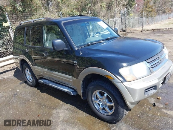 2002 Mitsubishi Montero XLS z VIN JA4MW31R52J070132, wystawiony jako IAAI lot #41782522 z przebiegiem 92 575 mil mil oraz . Historia ofert i sprzedaży dostępna na DreamBid. Obrazek 1.