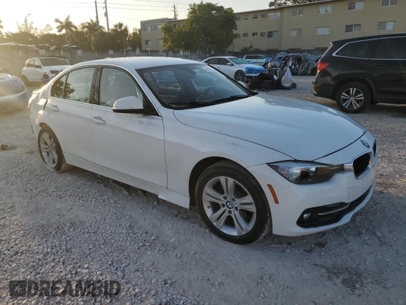 2017 BMW 3 Series 330i with VIN WBA8B9G5XHNU50365, listed as a Copart auction lot 48988715 with 81,162 mi miles and Salvage Title. Bid and sale history available at DreamBid. Image 4.