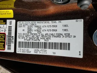 2015 Toyota Tundra 4WD Truck Platinum with VIN 5TFAW5F17FX449756, listed as a Copart auction lot 87506655 with 91,409 mi miles and Salvage Title. Bid and sale history available at carsss.com. Image 12.