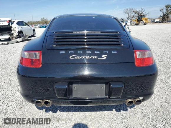2005 Porsche 911 Turbo S with VIN WP0AB29935S742531, listed as a Copart auction lot 42687685 with 59,979 mi miles and Salvage Title. Bid and sale history available at carsss.com. Image 6.