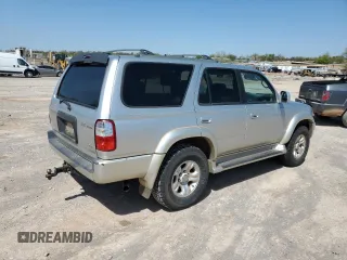 2001 Toyota 4Runner SR5 z VIN JT3HN86R910335885, wystawiony jako Copart lot #51433085 z przebiegiem 271 620 mil mil oraz Czysty tytuł • Clean title. Historia ofert i sprzedaży dostępna na DreamBid. Obrazek 3.