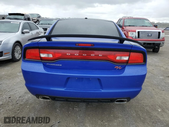 2013 Dodge Charger RT with VIN 2C3CDXCT7DH717582, listed as a Copart auction lot 49320534 with 169,717 mi miles and Salvage Title. Bid and sale history available at carsss.com. Image 6.