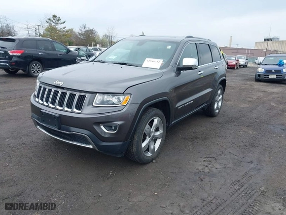 2014 Jeep Grand Cherokee Limited with VIN 1C4RJFBG8EC172946, listed as a IAAI auction lot 42048712 with 157,150 mi miles. Bid and sale history available at carsss.com. Image 2.