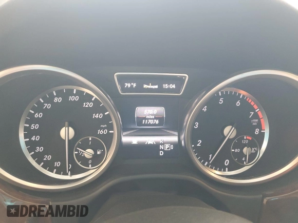2013 Mercedes-Benz M ML 350 with VIN 4JGDA5HB6DA171820, listed as a Copart auction lot 47436725 with 117,076 mi miles and Salvage Title. Bid and sale history available at carsss.com. Image 9.