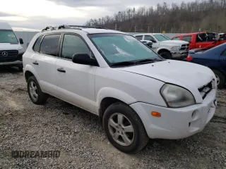 2006 Hyundai Tucson GL with VIN KM8JM12B86U441353, listed as a Copart auction lot 42886664 with 110,495 mi miles and Salvage Title. Bid and sale history available at carsss.com. Image 4.