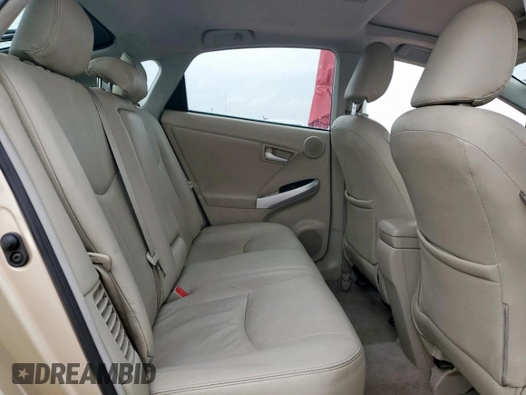 2011 Toyota Prius I z VIN JTDKN3DU2B1443028, wystawiony jako Copart lot #53696995 z przebiegiem 156 541 mil mil oraz Szkoda całkowita • Salvage title. Historia ofert i sprzedaży dostępna na DreamBid. Obrazek 10.
