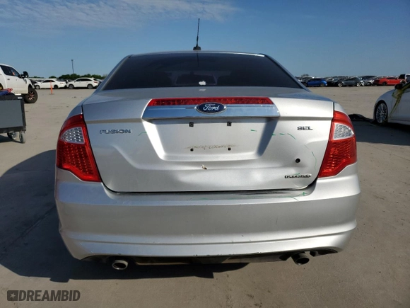 2012 Ford Fusion SEL with VIN 3FAHP0JG9CR265150, listed as a Copart auction lot 52957625 with 198,219 mi miles and Salvage Title. Bid and sale history available at carsss.com. Image 6.