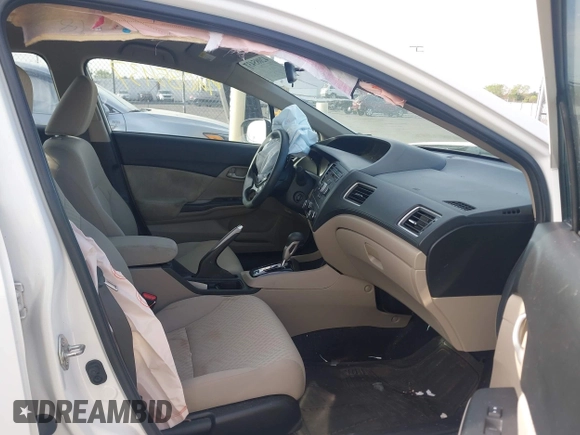2014 Honda Civic Sedan LX with VIN 2HGFB2F5XEH500867, listed as a IAAI auction lot 42085437 with 92,687 mi miles. Bid and sale history available at carsss.com. Image 5.