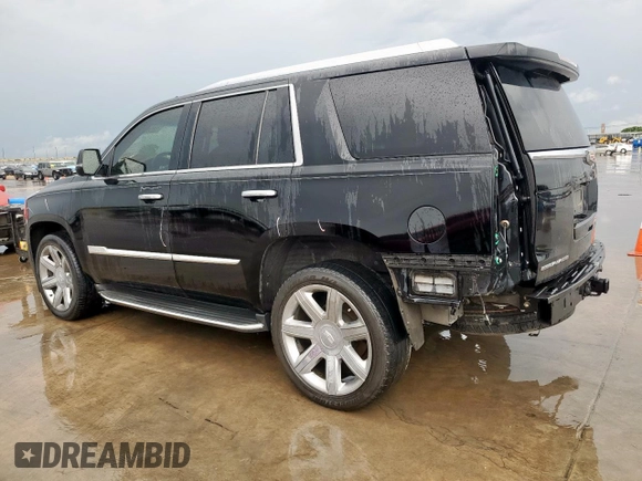 2017 Cadillac Escalade Luxury z VIN 1GYS3BKJ6HR150584, wystawiony jako Copart lot #52569725 z przebiegiem 91 037 mil mil oraz Szkoda całkowita • Salvage title. Historia ofert i sprzedaży dostępna na DreamBid. Obrazek 2.