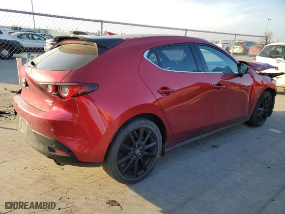 2022 Mazda Mazda3 Hatchback 2.5 Turbo Premium Plus with VIN JM1BPBNY6N1518565, listed as a Copart auction lot 43290455 with 0 mi miles and Clean Title. Bid and sale history available at carsss.com. Image 3.