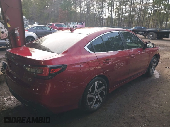 2022 Subaru Legacy Limited XT with VIN 4S3BWGN67N3028252, listed as a IAAI auction lot 41610023 with 30,327 mi miles and . Bid and sale history available at DreamBid. Image 4.