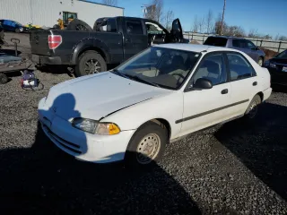 1995 Honda Civic DX z VIN JHMEG8644SS031719, wystawiony jako Copart lot #87612155 z przebiegiem 151 354 mil mil oraz Czysty tytuł • Clean title. Historia ofert i sprzedaży dostępna na DreamBid. Obrazek 1.