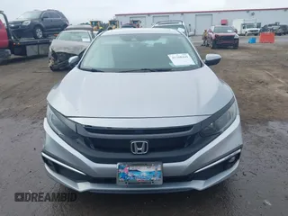 2019 Honda Civic Sedan EX with VIN 19XFC1F36KE206085, listed as a IAAI auction lot 41208449 with 79,860 mi miles. Bid and sale history available at carsss.com. Image 12.
