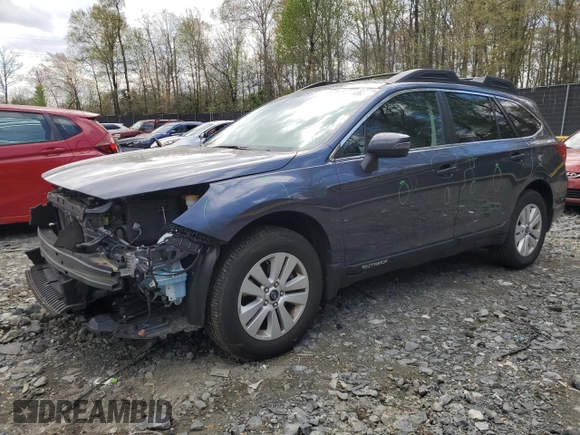 2017 Subaru Outback Premium with VIN 4S4BSAFC0H3375015, listed as a Copart auction lot 52684265 with 51,014 mi miles and Salvage Title. Bid and sale history available at DreamBid. Image 1.
