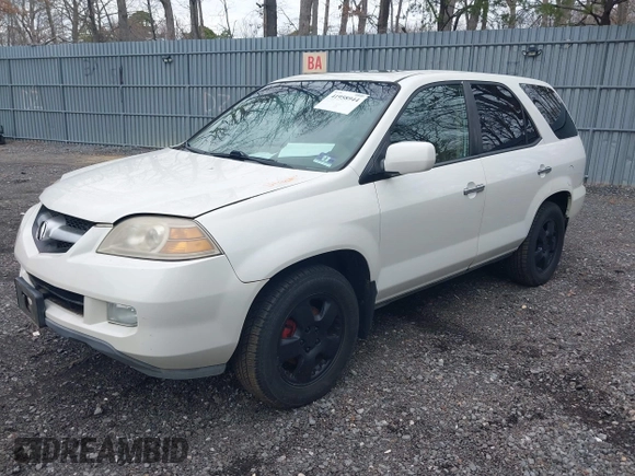2006 Acura MDX with VIN 2HNYD18276H518463, listed as a IAAI auction lot 41958944 with 33,081 mi miles. Bid and sale history available at carsss.com. Image 2.