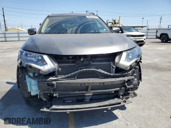 2017 Nissan Rogue S with VIN JN8AT2MT4HW147351, listed as a Copart auction lot 57682405 with 86,983 mi miles and Salvage title. Bid and sale history available at DreamBid. Image 5.