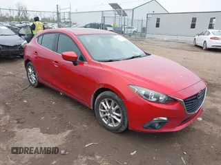 2015 Mazda 3 i Grand Touring with VIN JM1BM1M71F1235780, listed as a IAAI auction lot 42022521 with 140,038 mi miles and . Bid and sale history available at DreamBid. Image 1.
