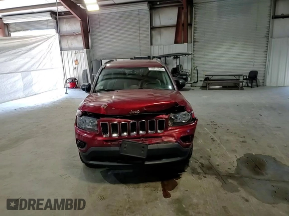 2016 Jeep Compass Sport with VIN 1C4NJCBB8GD747867, listed as a Copart auction lot 58911845 with 74,702 mi miles and Salvage title. Bid and sale history available at DreamBid. Image 14.