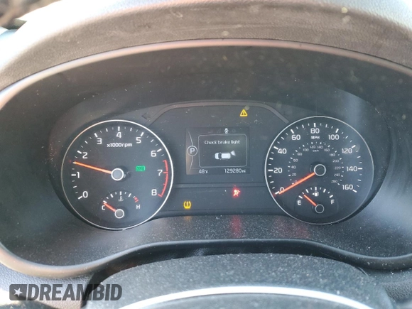 2018 Kia Sportage EX with VIN KNDPN3AC6J7421403, listed as a Copart auction lot 82428954 with 129,280 mi miles and Salvage Title. Bid and sale history available at DreamBid. Image 9.