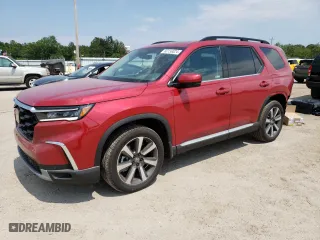 2024 Honda Pilot Touring with VIN 5FNYG1H72RB042609, listed as a Copart auction lot 60156024 with 1,923 mi miles and Salvage Title. Bid and sale history available at carsss.com. Image 1.