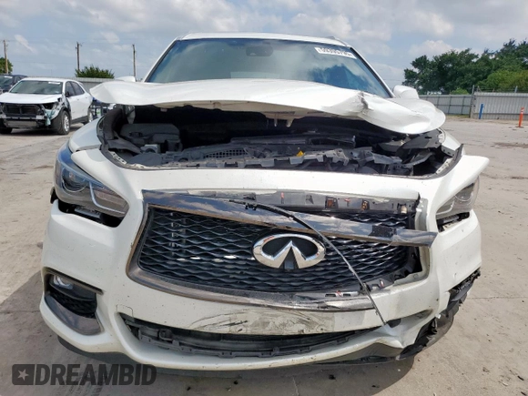 2020 Infiniti QX60 Luxe with VIN 5N1DL0MN4LC534728, listed as a Copart auction lot 59395795 with 88,188 mi miles and Salvage title. Bid and sale history available at DreamBid. Image 5.