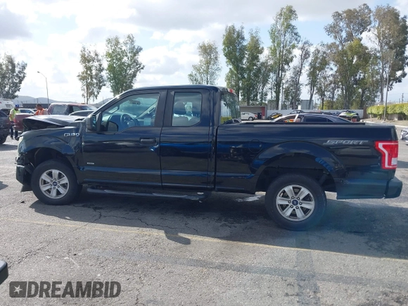 2017 Ford F-150 XL with VIN 1FTEX1CP3HKC18840, listed as a IAAI auction lot 41929464 with 1 mi miles. Bid and sale history available at carsss.com. Image 14.