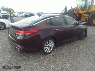 2018 Kia Optima EX with VIN 5XXGU4L30JG215412, listed as a IAAI auction lot 37402705 with 99,524 mi miles. Bid and sale history available at carsss.com. Image 4.