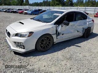 2017 Subaru WRX Limited with VIN JF1VA1J6XH9802421, listed as a Copart auction lot 58552205 with 128,821 mi miles and Salvage title. Bid and sale history available at DreamBid. Image 1.