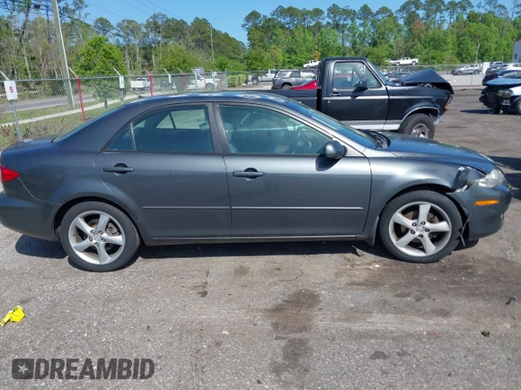 2005 Mazda Mazda6 i with VIN 1YVFP80C555M43599, listed as a IAAI auction lot 41957730 with 144,608 mi miles. Bid and sale history available at carsss.com. Image 13.