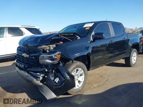2022 Chevrolet Colorado 4WD LT with VIN 1GCGTCEN9N1237468, listed as a IAAI auction lot 41819949 with 42,145 mi miles and . Bid and sale history available at DreamBid. Image 17.